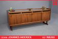 Rosewood sideboard designed 1965 by Johannes Andersen | Model HB10 - view 1