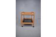 Vintage Borge Mogensen designed teak cart in oak for sale