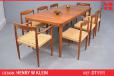 Henry W Klein design teak dining suite | BRAMIN - view 1