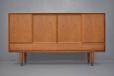 Vintage teak model 16 sideboard produced 1960s by Vejle Stole Mobelfabrik