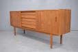 Model Trio vintage teak sideboard produced 1961 by Troeds