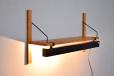 Vintage Poul Cadovius design shelf light for use on CADO and ROYAL systems