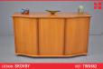 3-door cherry sideboard produced by SKOVBY - view 1