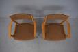 Oak framed vintage carver / desk chair made by NOVA mobler - view 10