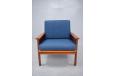 Vintage teak low back CAPELLA armchair design by Illum Wikkelso - view 4