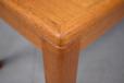 Vintage parquet top coffee table in teak | Vejle Stole Mobelfabrik - view 5