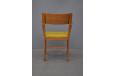 Danish design armchair with oak frame produced by Danish cabinetmaker for sale