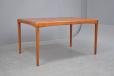 Vintage teak dining table designed my Henry W Klein | Model 473