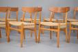 Hans Wegner design CH23 dining chairs produced by Carl Hansen | Set of 8