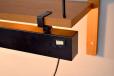 Poul Cadovius design shelf mounted display light in black