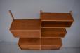 2 section vintage teak sheving model PS-system - view 8