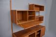 2 section vintage teak sheving model PS-system - view 6