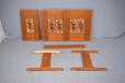 1980s Danish design dining tablein vintage teak with tile top made by Ansager Mobelfabrik