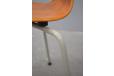 Early production Model FH3100 side chair design by Aren jacobsen for Fritz Hansen