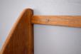 Vintage wall-mounted oak bookshelf - view 8