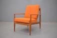 Vintage teak armchair designed by GRETE JALK for France & Daverkosen for sale