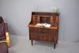 Vintage rosewood vanity unit with hidden mirror | SKAGEN - view 2