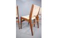 Vintage Erik Buch design model 38 dining chairs in vintage teak with alcantara upholstery