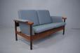 Rare vintage 2 seat WIKI sofa designed by Wikkelso