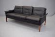 Model CS500 sofa in black leather | Hans Olsen design - view 4