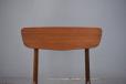 vintage teak single dining chair made by Farstrup stolefabrik - view 8