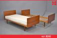 Vintage teak single bed frame by Danish Cabinetmaker - view 1