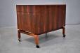 Vintage rosewood bar cart with red Formica interior | Silkeborg - view 10