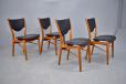 vintage teak bo72 carver chairs and 4 bo62 side chairs with baby judas dining table for sale