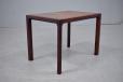 kai Kristiansen design coffee table in vintage rosewood produced by vildbjerg mobelfabrik