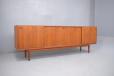 Large 4 door sideboard in vintage teak produced by Arne Hovmand Olsen