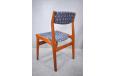 retro set of teak dining chairs made by NOVA mobelfabrik 