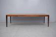 Vintage Danish design rectangular coffee table in rosewood - view 3