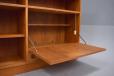 1960s teak cabinet with adjustable shelving made in Denmark