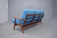 Vintage teak GE270 sofa designed by Hans Wegner for sale