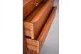 Large solid teak lip handle fixed to each drawer makes them easy to use.