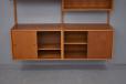 2 section vintage teak sheving model PS-system - view 7