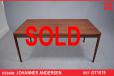 Johannes Andersen dining table with 2 extra leaves | Vintage rosewood - view 1