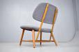 Vintage teve chair designed 1953 by Alf Svensson and produced by DUX