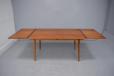 Hans Wegner vintage dining table in teak and oak | Model AT312  - view 6