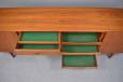 Large vintage teak sideboard designed by Arne Hovmand-Olsen - view 7