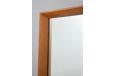 Vintage rectangular teak frame mirror | Rowley - view 6