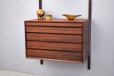 Vintage rosewood chest of drawers designed 1965 by Poul Cadovius for CADO System