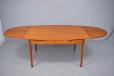 Midcentury danish design teak dining table for sale