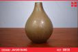 Green ceramic "pear" vase designed by Jakob Bang for Nymolle - view 1