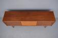 Low vintage teak sideboard designed 1961 by Troeds, Sweden