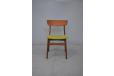 vintage teak single dining chair made by Farstrup stolefabrik - view 7