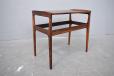 vintage rosewood sofa table with carry lip hansles