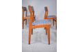 NOVA mobler set of 6 vintage teak dining chairs for sale