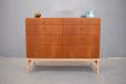 Borge Mogesnen design vintage wall unit in teak with 8 drawer chest 