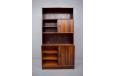 Vintage 2-piece wall unit in rosewood - view 6